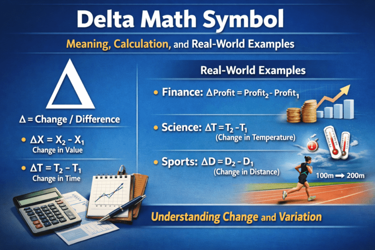 Delta Math Symbol
