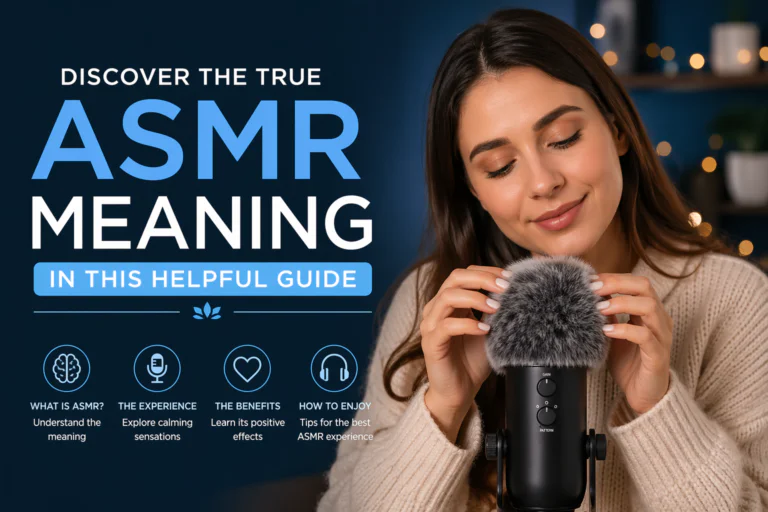 ASMR Meaning