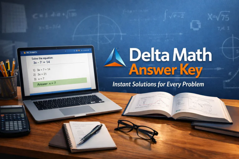 Delta Math Answer Key