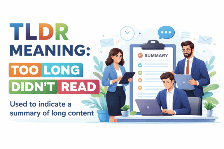 TLDR Meaning