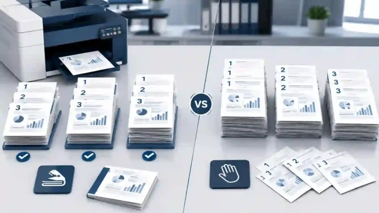 what does collate mean when printing​